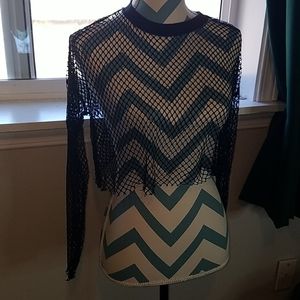 🍊3 for $20🍊F21 Mesh Crop Top